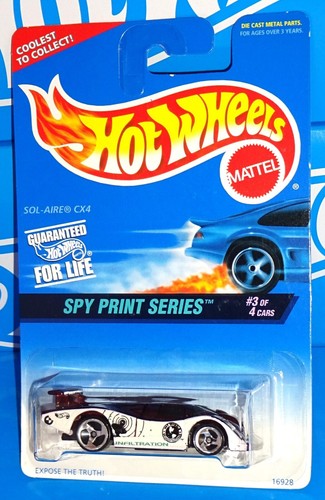 Hot wheels 1997 spy - hot, print