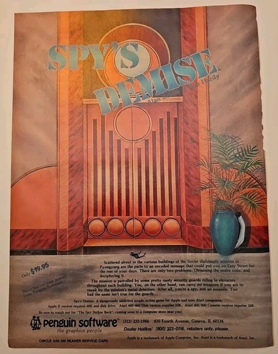 Print 1983 spy demise - 1983, spy's