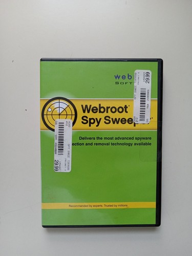 Webroot software spy sweeper - software,,