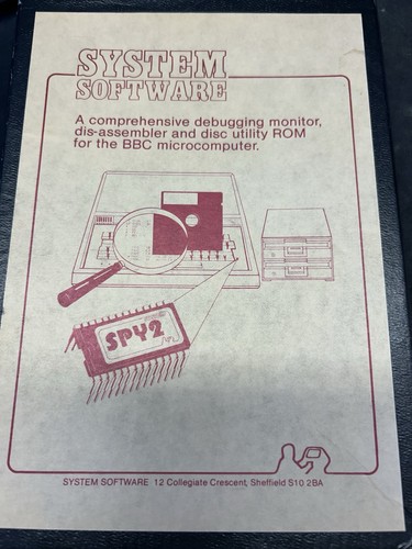 Bbc micro system - system, software